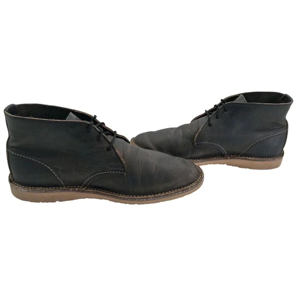 Red Wing Shoes 3320 Boots Mens Size 8.5 Brown Leather Chukka Ankle Made in USA